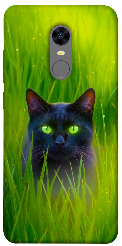 Чехол Cat in the grass для Xiaomi Redmi Note 5 (Single Camera)