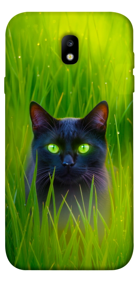 Чехол Cat in the grass для Galaxy J7 (2017)
