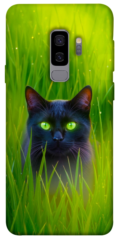 Чехол Cat in the grass для Galaxy S9+