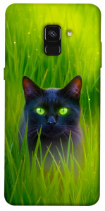 Чохол Cat in the grass для Galaxy A8 (2018)