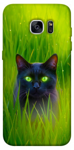 Чохол Cat in the grass для Galaxy S7 Edge