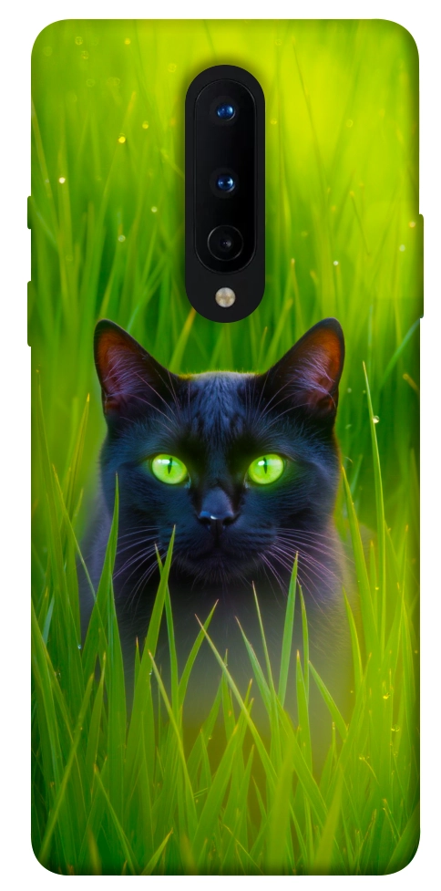 Чохол Cat in the grass для OnePlus 8