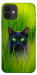 Чехол Cat in the grass для iPhone 12