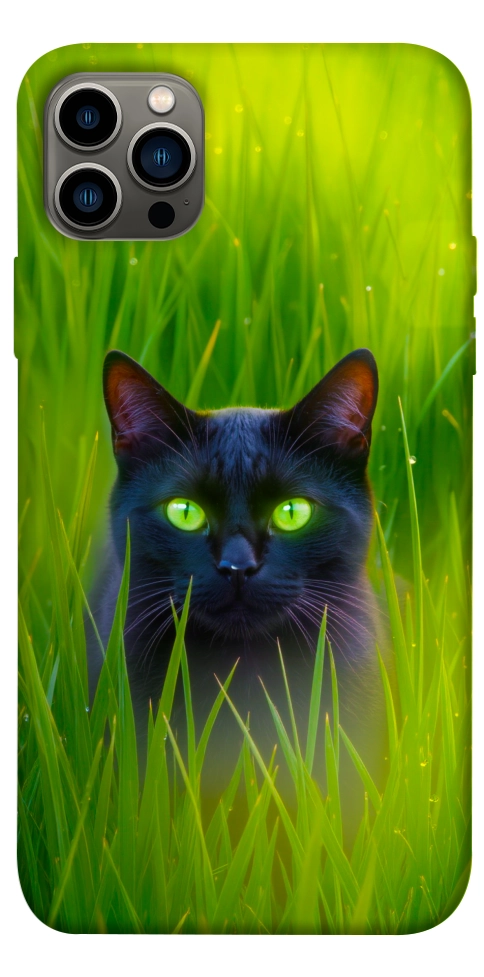 Чехол Cat in the grass для iPhone 12 Pro