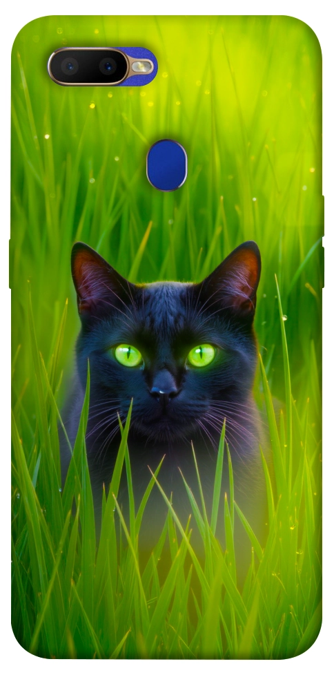 Чехол Cat in the grass для Oppo A5s