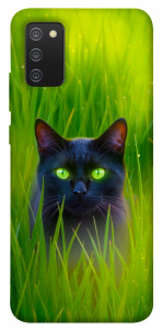 Чехол Cat in the grass для Galaxy A02s