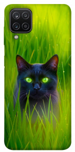 Чохол Cat in the grass для Galaxy A12