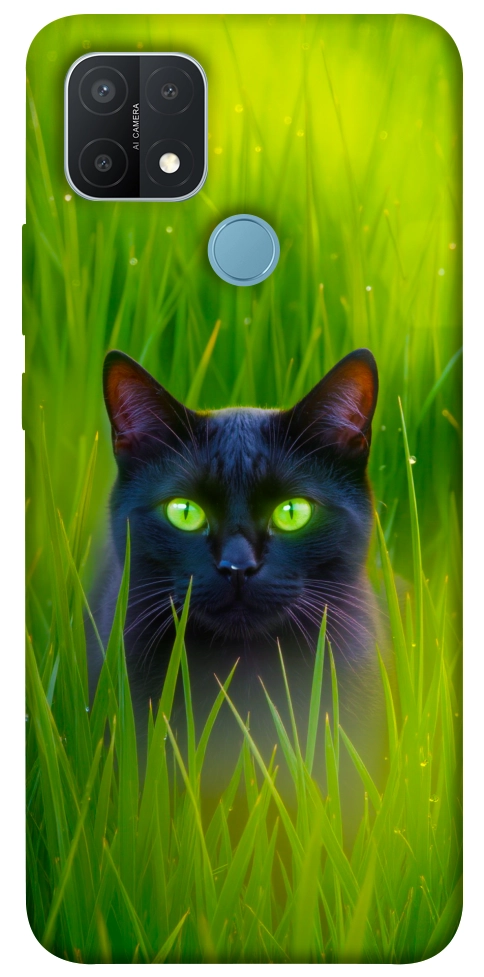 Чохол Cat in the grass для Oppo A15