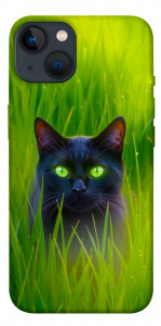 Чехол Cat in the grass для iPhone 13