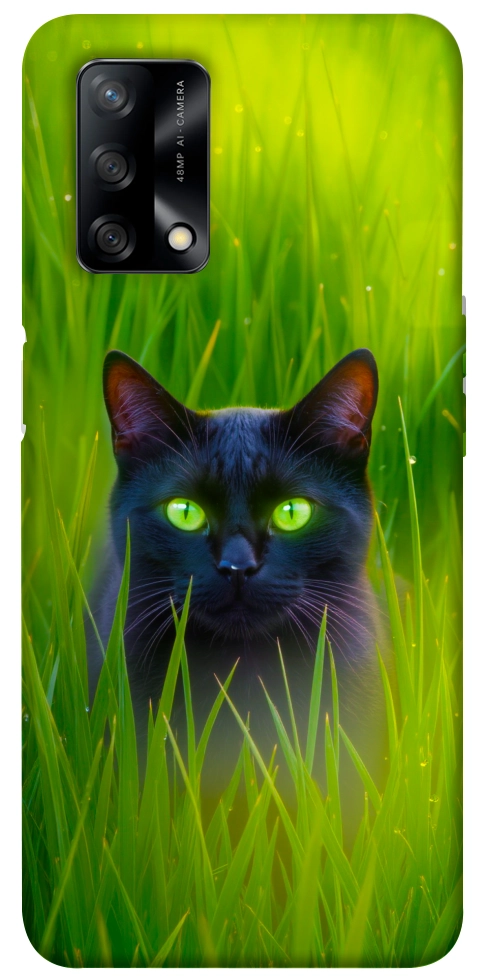 Чехол Cat in the grass для Oppo A74 4G