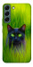 Чехол Cat in the grass для Galaxy S22