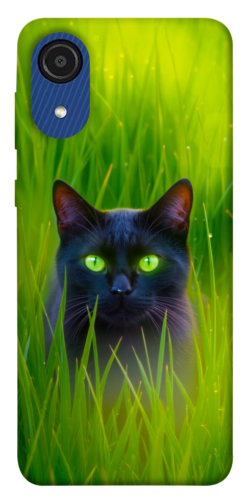 Чохол Cat in the grass для Galaxy A03 Core