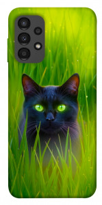 Чохол Cat in the grass для Galaxy A13 4G