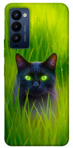 Чохол Cat in the grass для Tecno Camon 18 P