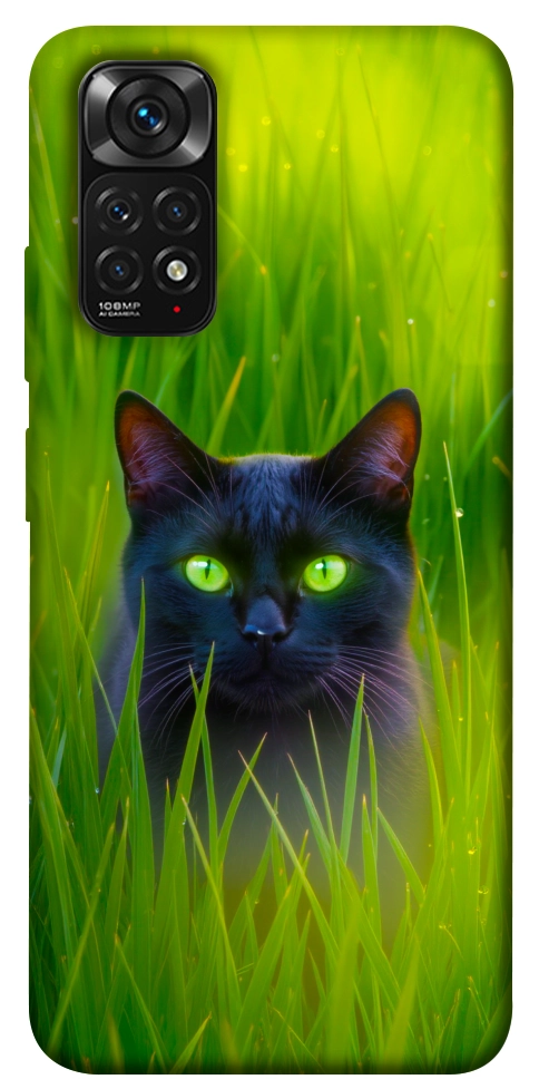 Чехол Cat in the grass для Xiaomi Redmi Note 11 (Global)