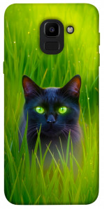 Чохол Cat in the grass для Galaxy J6 (2018)