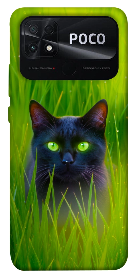 Чехол Cat in the grass для Xiaomi Poco C40