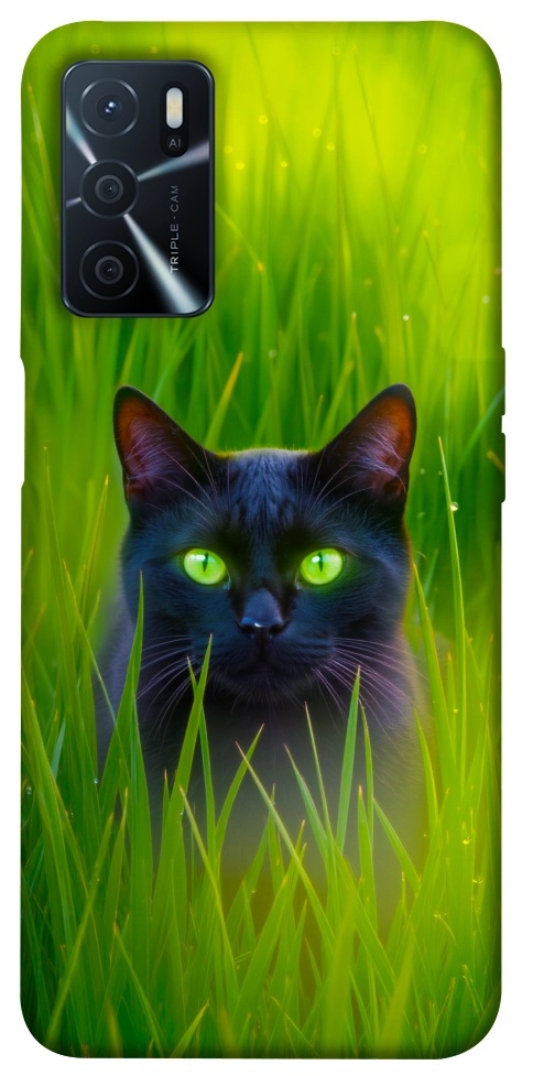 Чохол Cat in the grass для Oppo A54s