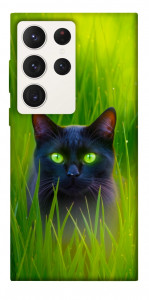 Чохол Cat in the grass для Galaxy S23 Ultra