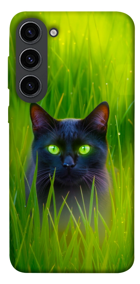Чехол Cat in the grass для Galaxy S23