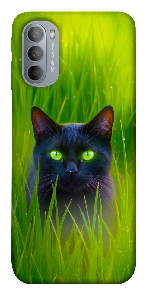 Чехол Cat in the grass для Motorola Moto G31