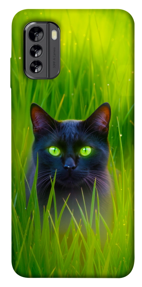Чехол Cat in the grass для Nokia G60