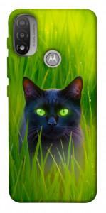 Чохол Cat in the grass для Motorola Moto E20