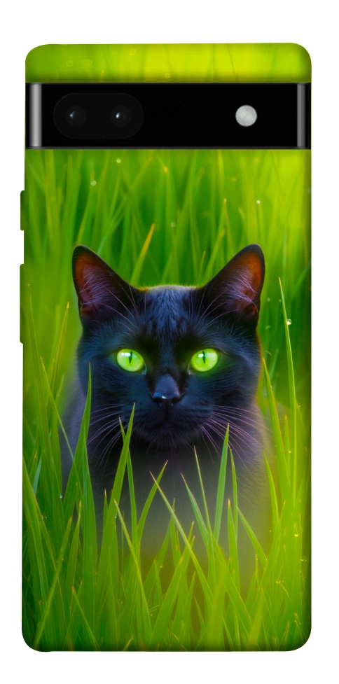 Чехол Cat in the grass для Google Pixel 6A