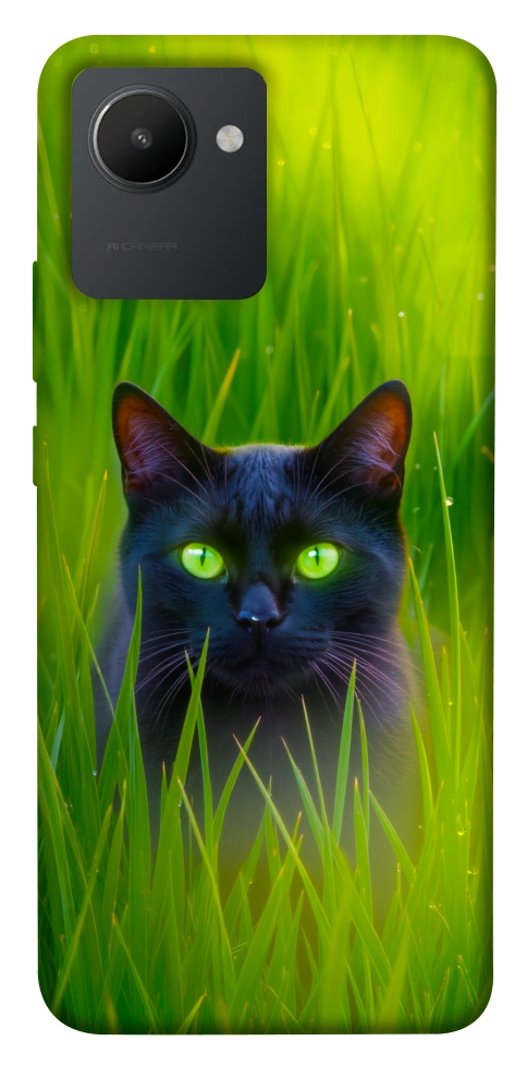Чехол Cat in the grass для Realme C30s