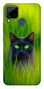 Чехол Cat in the grass для Realme C15