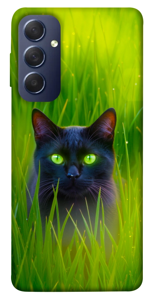 Чохол Cat in the grass для Galaxy M54 5G