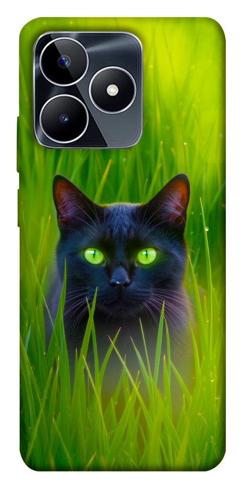 Чехол Cat in the grass для Realme C53