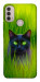 Чехол Cat in the grass для Motorola Moto E30