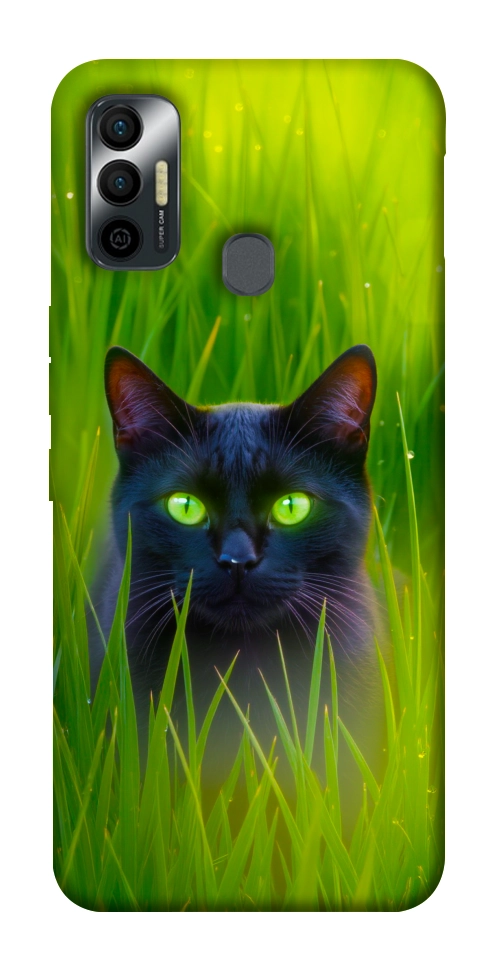 Чехол Cat in the grass для TECNO Spark 7
