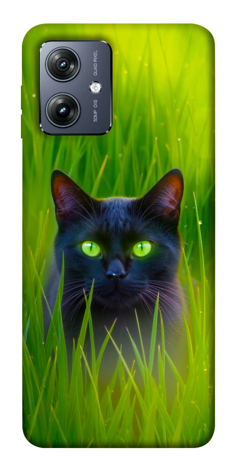 Чехол Cat in the grass для Motorola Moto G54