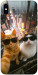 Чохол Cool cats city для iPhone X