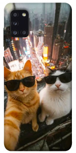 Чехол Cool cats city для Galaxy A31 (2020)