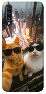 Чохол Cool cats city для Galaxy A70 (2019)