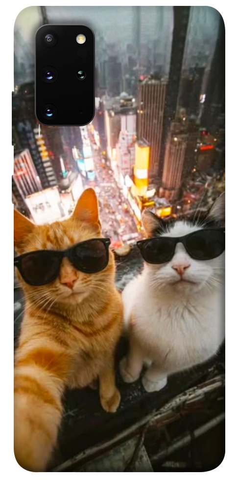 Чехол Cool cats city для Galaxy S20 Plus (2020)