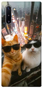 Чохол Cool cats city для Galaxy Note 10 (2019)