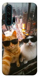 Чехол Cool cats city для Huawei Honor 20 Pro