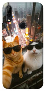 Чохол Cool cats city для Huawei P Smart Z