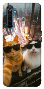 Чохол Cool cats city для Realme 6 Pro