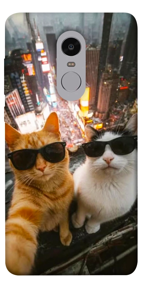 Чехол Cool cats city для Xiaomi Redmi Note 4X