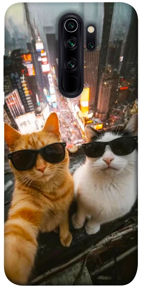 Чехол Cool cats city для Xiaomi Redmi Note 8 Pro
