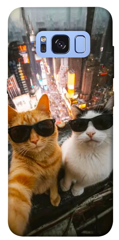 Чехол Cool cats city для Galaxy S8 (G950)