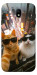 Чехол Cool cats city для Galaxy J7 (2017)