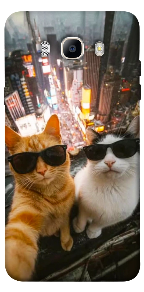 Чехол Cool cats city для Galaxy J5 (2016)