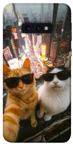 Чохол Cool cats city для Galaxy S10e