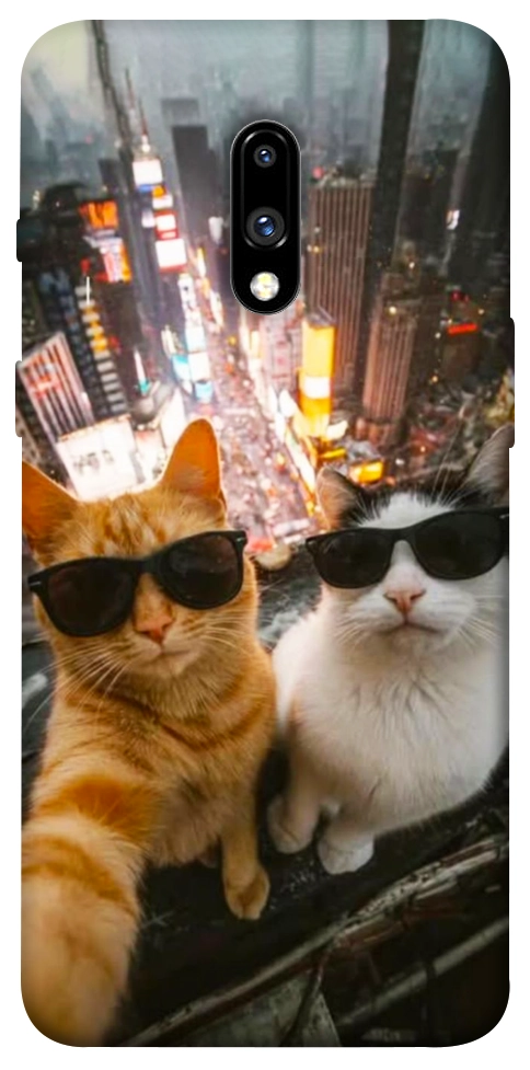 Чехол Cool cats city для OnePlus 7